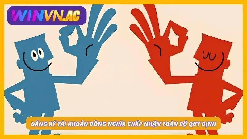 Biểu mẫu đăng ký hiển thị rõ các nội dung cần chấp thuận
